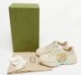 Gucci Vintage Pre-owned Leather sneakers Beige Dames - Thumbnail 9