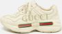 Gucci Vintage Pre-owned Leather sneakers Beige Dames - Thumbnail 2