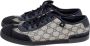 Gucci Vintage Pre-owned Leather sneakers Black Dames - Thumbnail 3