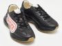 Gucci Vintage Pre-owned Leather sneakers Black Heren - Thumbnail 4