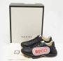 Gucci Vintage Pre-owned Leather sneakers Black Heren - Thumbnail 9