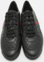 Gucci Vintage Pre-owned Leather sneakers Black Heren - Thumbnail 3