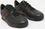 Gucci Vintage Pre-owned Leather sneakers Black Heren - Thumbnail 4