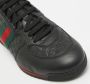 Gucci Vintage Pre-owned Leather sneakers Black Heren - Thumbnail 7