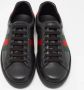 Gucci Vintage Pre-owned Leather sneakers Black Heren - Thumbnail 3
