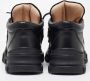 Gucci Vintage Pre-owned Leather sneakers Black Heren - Thumbnail 4