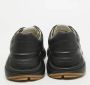 Gucci Vintage Pre-owned Leather sneakers Black Heren - Thumbnail 5