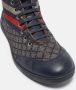 Gucci Vintage Pre-owned Leather sneakers Blue Heren - Thumbnail 7