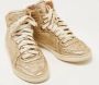 Gucci Vintage Pre-owned Leather sneakers Gray Dames - Thumbnail 3