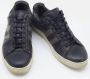 Gucci Vintage Pre-owned Leather sneakers Gray Dames - Thumbnail 4