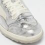 Gucci Vintage Pre-owned Leather sneakers Gray Heren - Thumbnail 7