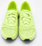 Gucci Vintage Pre-owned Leather sneakers Green Dames - Thumbnail 3