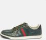 Gucci Vintage Pre-owned Leather sneakers Green Heren - Thumbnail 2