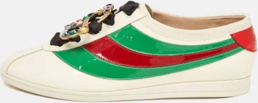 Gucci Vintage Pre-owned Leather sneakers Multicolor Dames