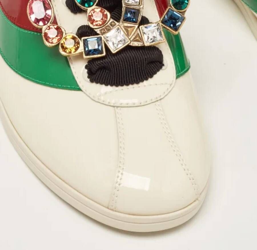 Gucci Vintage Pre-owned Leather sneakers Multicolor Dames