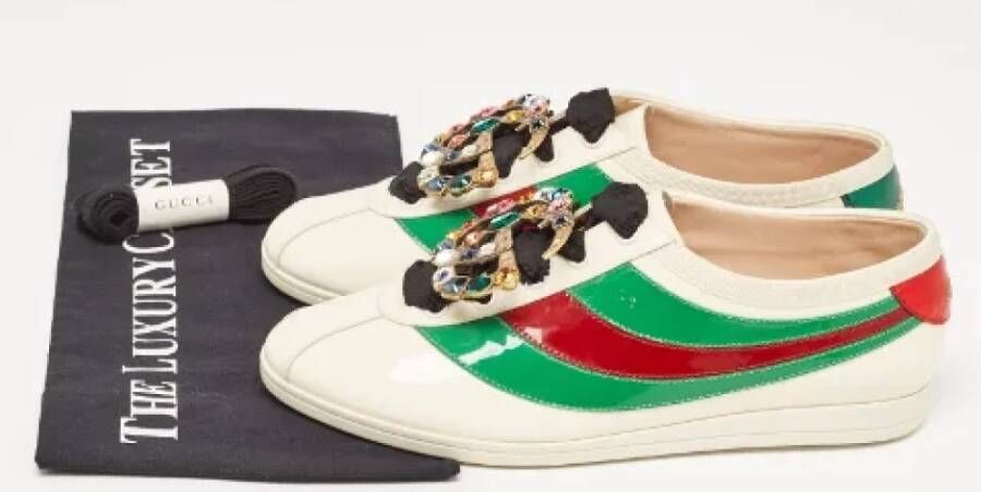 Gucci Vintage Pre-owned Leather sneakers Multicolor Dames