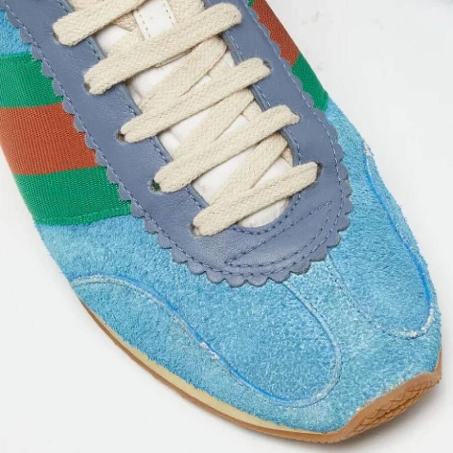 Gucci Vintage Pre-owned Leather sneakers Multicolor Dames