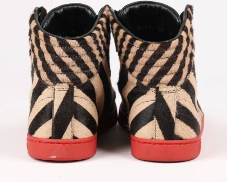 Gucci Vintage Pre-owned Leather sneakers Multicolor Dames