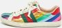 Gucci Vintage Pre-owned Leather sneakers Multicolor Heren - Thumbnail 2