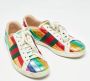 Gucci Vintage Pre-owned Leather sneakers Multicolor Heren - Thumbnail 4