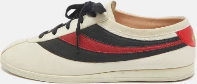 Gucci Vintage Pre-owned Leather sneakers Multicolor Heren