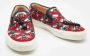 Gucci Vintage Pre-owned Leather sneakers Red Dames - Thumbnail 4