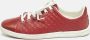 Gucci Vintage Pre-owned Leather sneakers Red Dames - Thumbnail 2