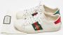 Gucci Vintage Pre-owned Leather sneakers White Dames - Thumbnail 9