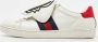 Gucci Vintage Pre-owned Leather sneakers White Dames - Thumbnail 2