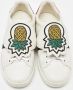 Gucci Vintage Pre-owned Leather sneakers White Dames - Thumbnail 3