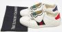 Gucci Vintage Pre-owned Leather sneakers White Dames - Thumbnail 9