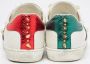 Gucci Vintage Pre-owned Leather sneakers White Dames - Thumbnail 5