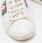 Gucci Vintage Pre-owned Leather sneakers White Dames - Thumbnail 8