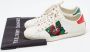 Gucci Vintage Pre-owned Leather sneakers White Dames - Thumbnail 9