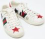 Gucci Vintage Pre-owned Leather sneakers White Dames - Thumbnail 3