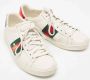 Gucci Vintage Pre-owned Leather sneakers White Dames - Thumbnail 4