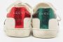 Gucci Vintage Pre-owned Leather sneakers White Dames - Thumbnail 5