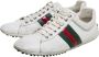 Gucci Vintage Pre-owned Leather sneakers White Dames - Thumbnail 3