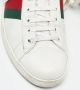 Gucci Vintage Pre-owned Leather sneakers White Dames - Thumbnail 7