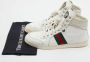 Gucci Vintage Pre-owned Leather sneakers White Dames - Thumbnail 9