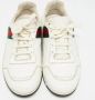 Gucci Vintage Pre-owned Leather sneakers White Dames - Thumbnail 3