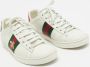 Gucci Vintage Pre-owned Leather sneakers White Dames - Thumbnail 4