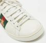 Gucci Vintage Pre-owned Leather sneakers White Dames - Thumbnail 7