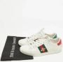 Gucci Vintage Pre-owned Leather sneakers White Dames - Thumbnail 9