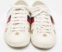 Gucci Vintage Pre-owned Leather sneakers White Dames - Thumbnail 3