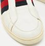 Gucci Vintage Pre-owned Leather sneakers White Heren - Thumbnail 8