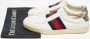 Gucci Vintage Pre-owned Leather sneakers White Heren - Thumbnail 9