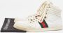 Gucci Vintage Pre-owned Leather sneakers White Heren - Thumbnail 9