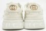 Gucci Vintage Pre-owned Leather sneakers White Heren - Thumbnail 4