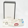 Gucci Vintage Pre-owned Leather sneakers White Heren - Thumbnail 8